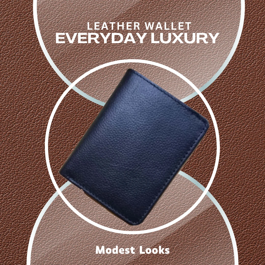 Premium leather wallet designed for everyday luxury and lasting elegance.