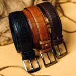 Elite Croco Leather Belt by Modest Looks Pk